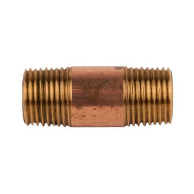 Brass Nipple (Lead Free) 1/2" x 2"