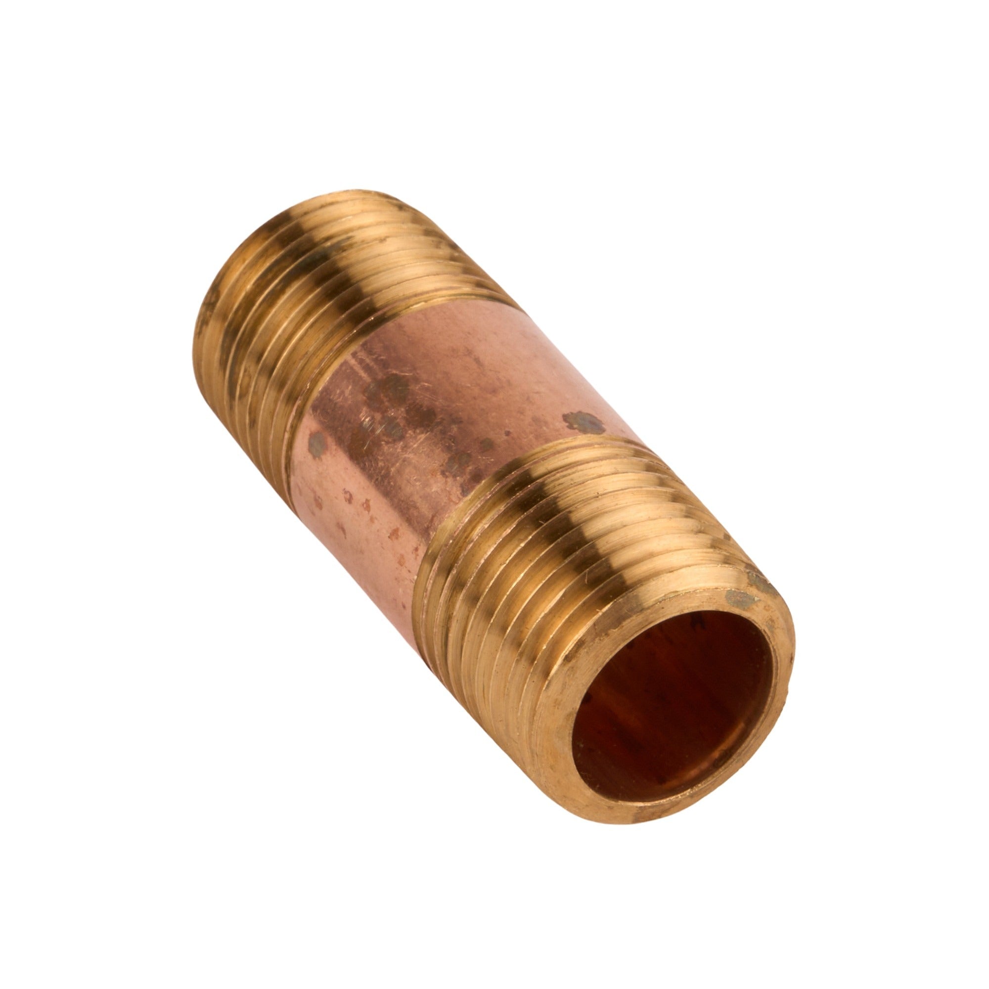 Brass Nipple (Lead Free) 1/2" x 2"