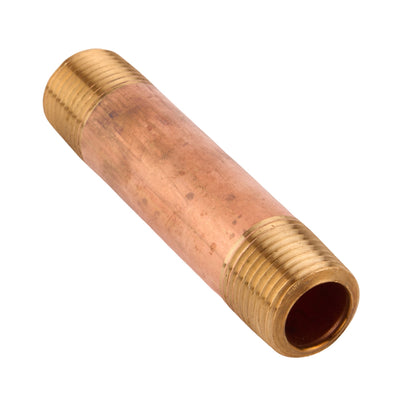 Brass Nipple (Lead Free) 1/2" x 3-1/2"