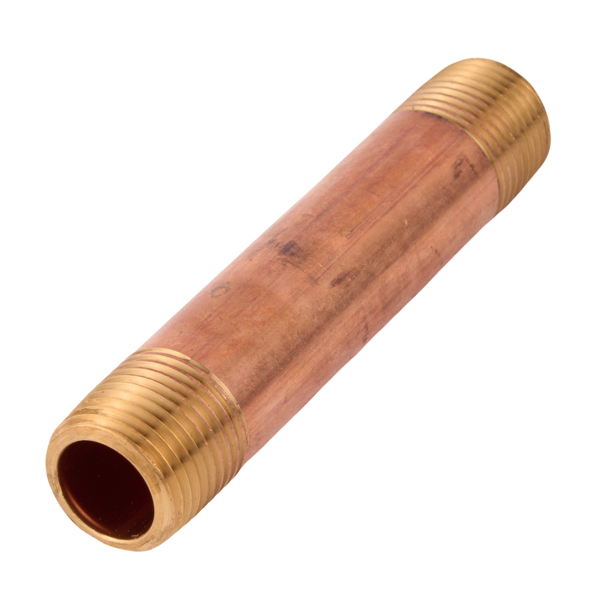 Brass Nipple (Lead Free) 1/2" x 4"