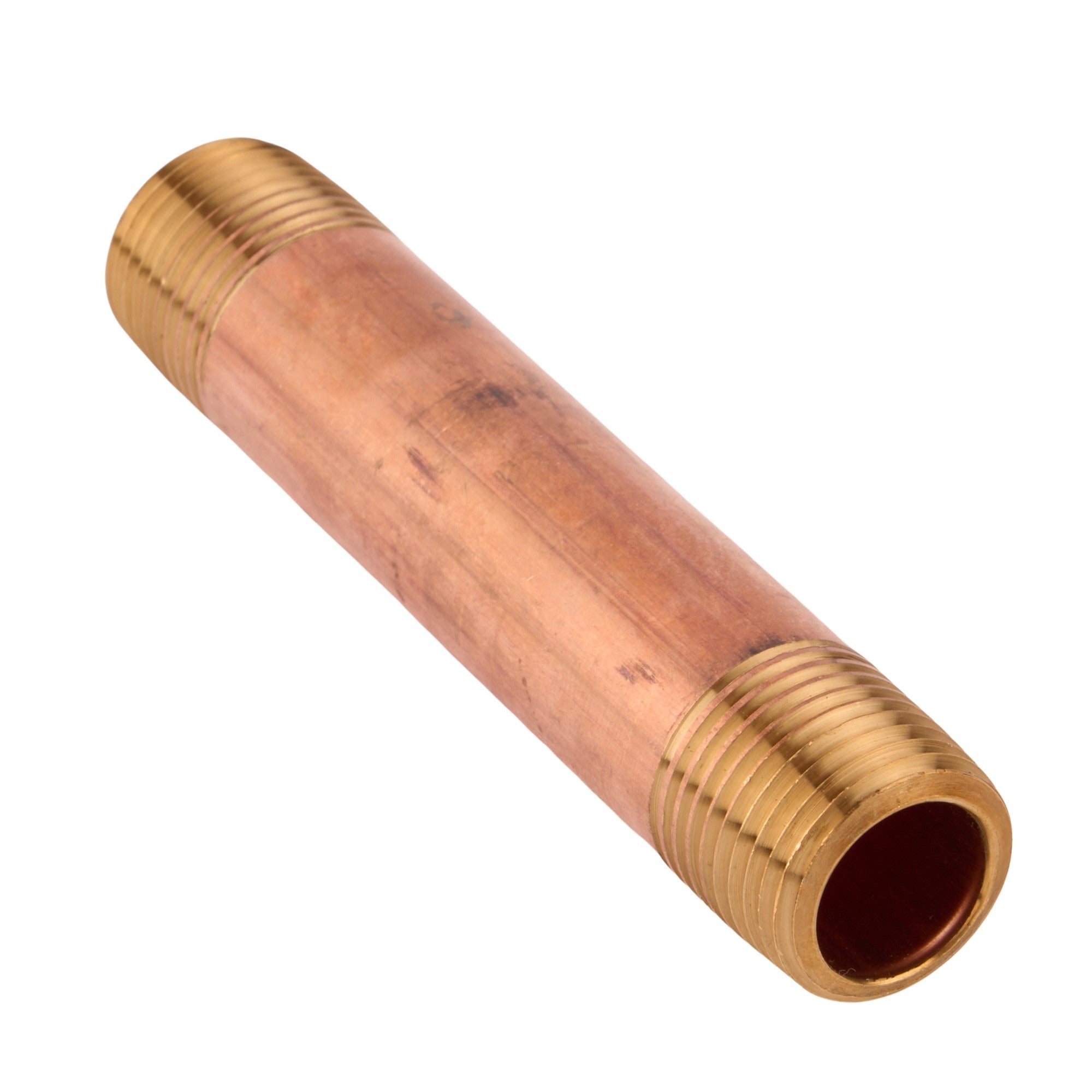 Brass Nipple (Lead Free) 1/2" x 4"