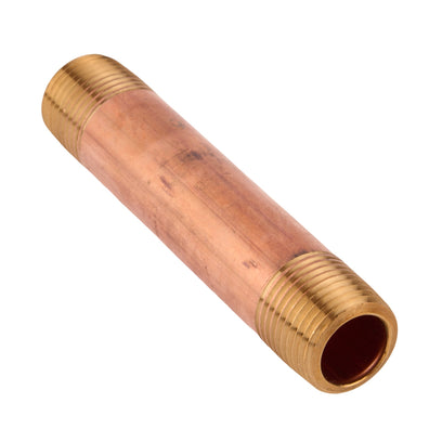 Brass Nipple (Lead Free) 1/2" x 4"