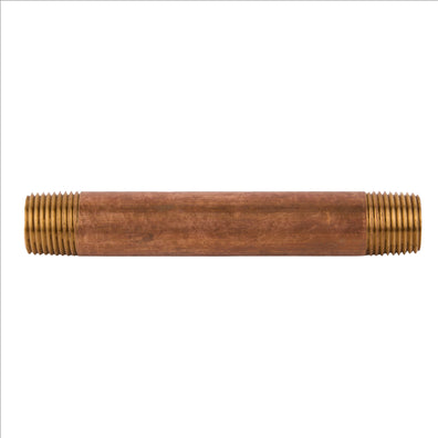 Brass Nipple (Lead Free) 1/2" x 5"