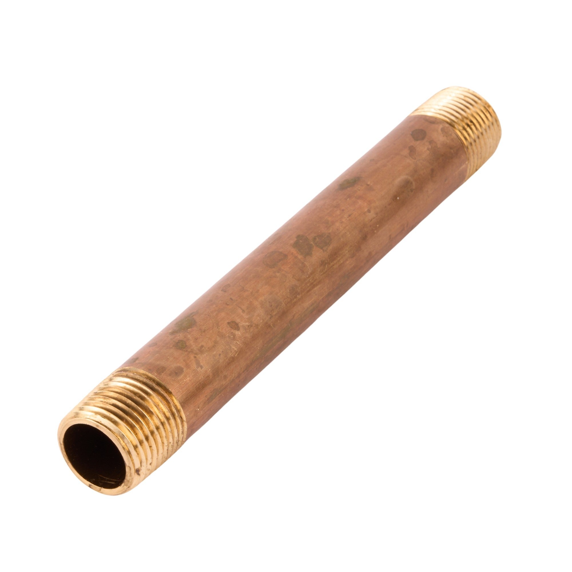Brass Nipple (Lead Free) 1/2" x 6"