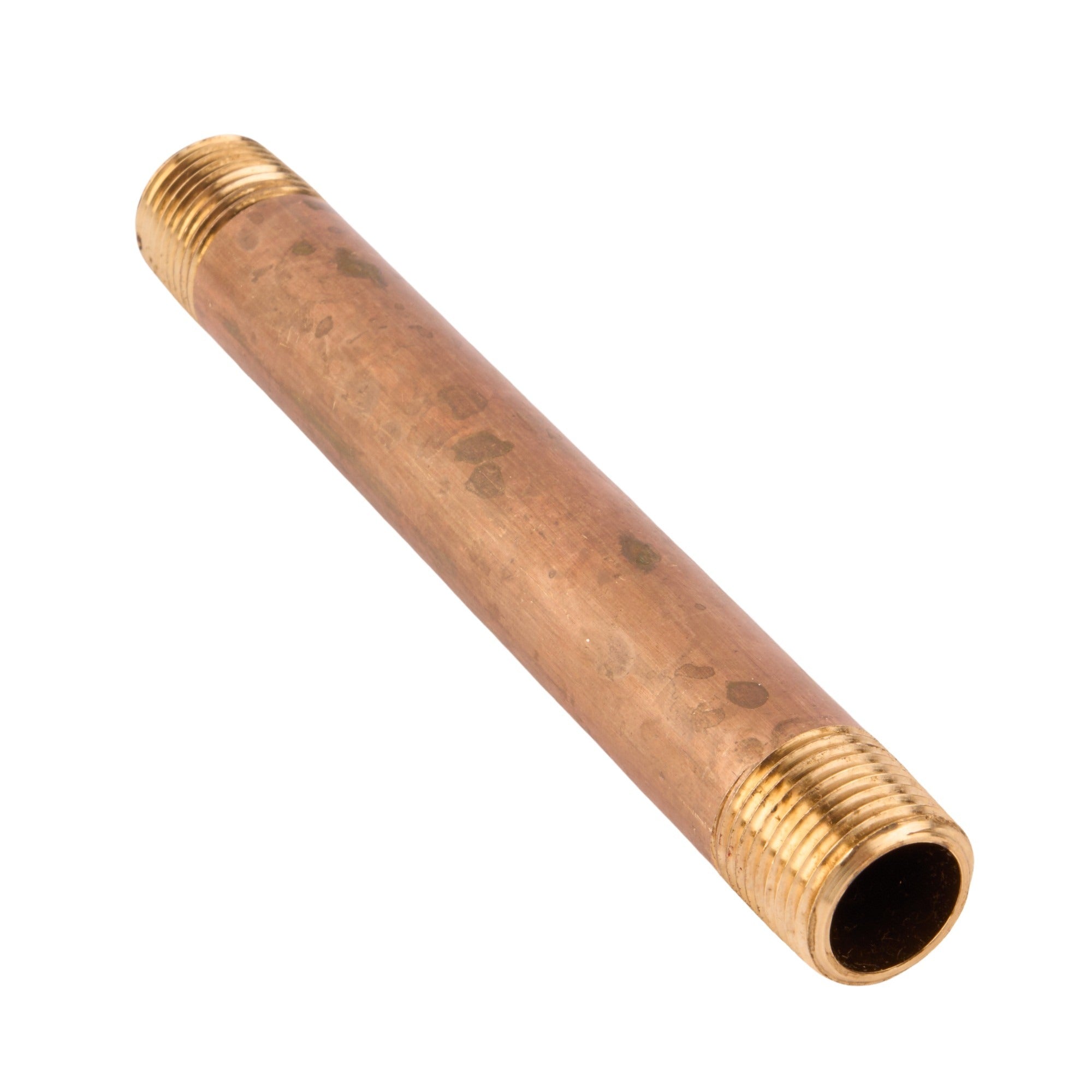 Brass Nipple (Lead Free) 1/2" x 6"