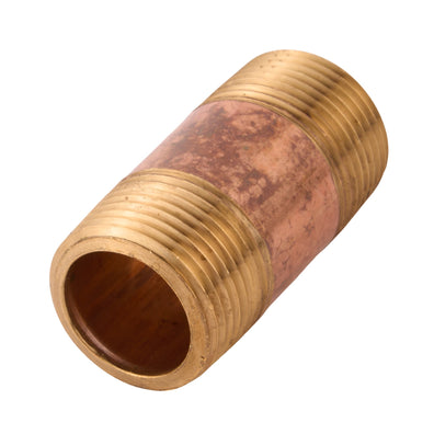 Brass Nipple (Lead Free) 3/4" x 2"