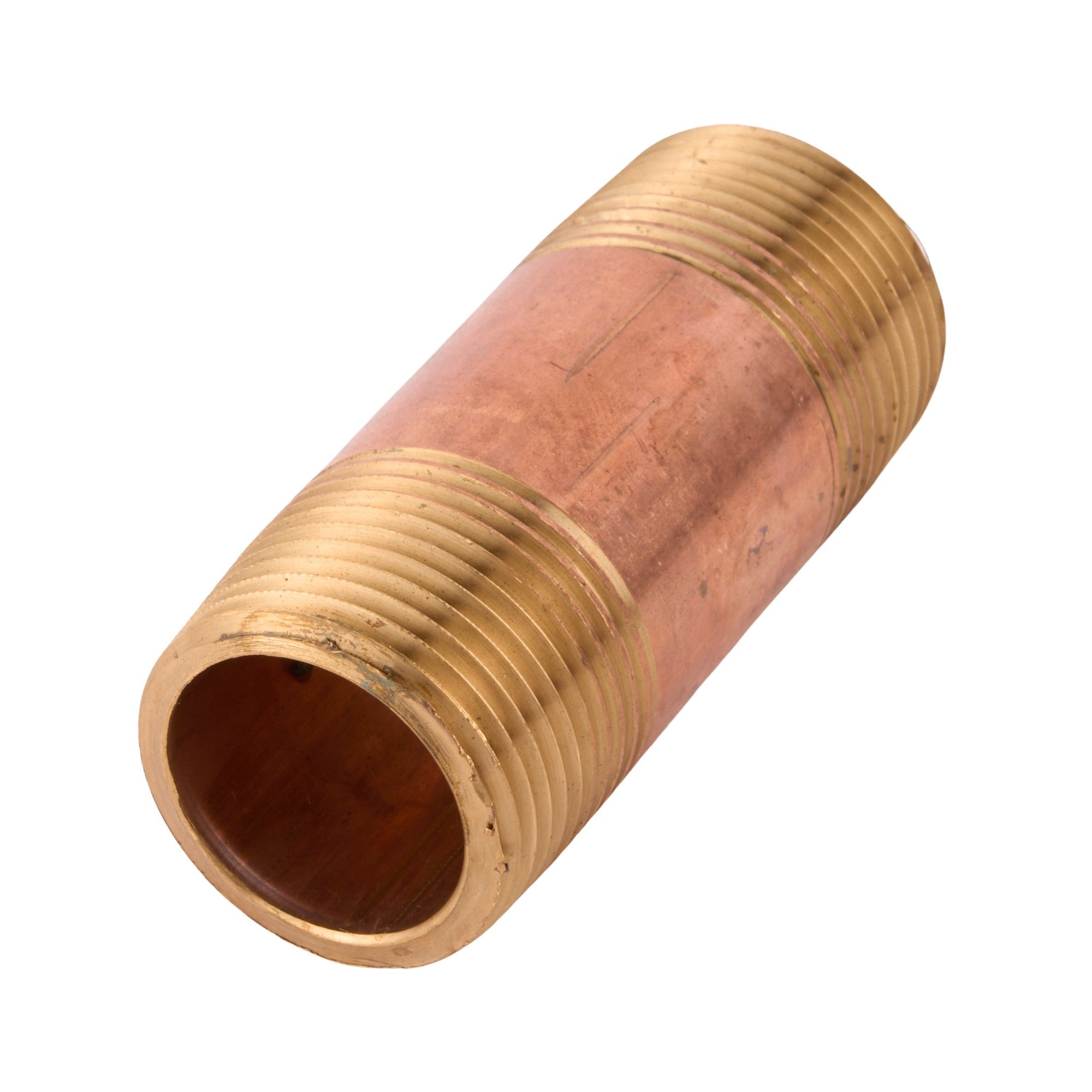 Brass Nipple (Lead Free) 1" x 3"