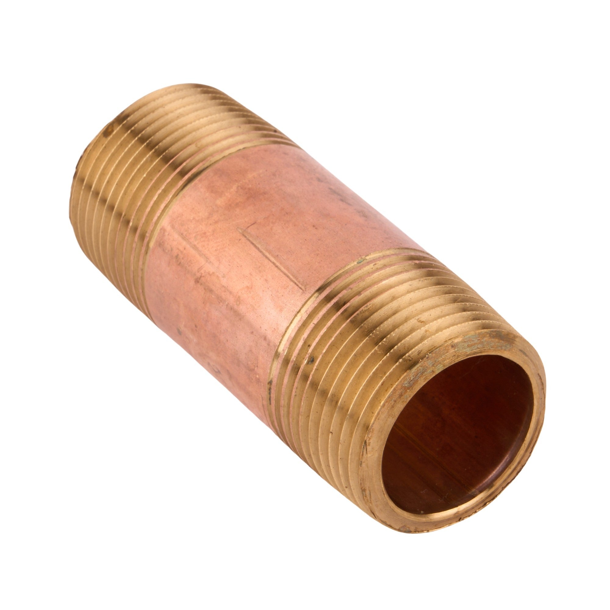 Brass Nipple (Lead Free) 1" x 3"