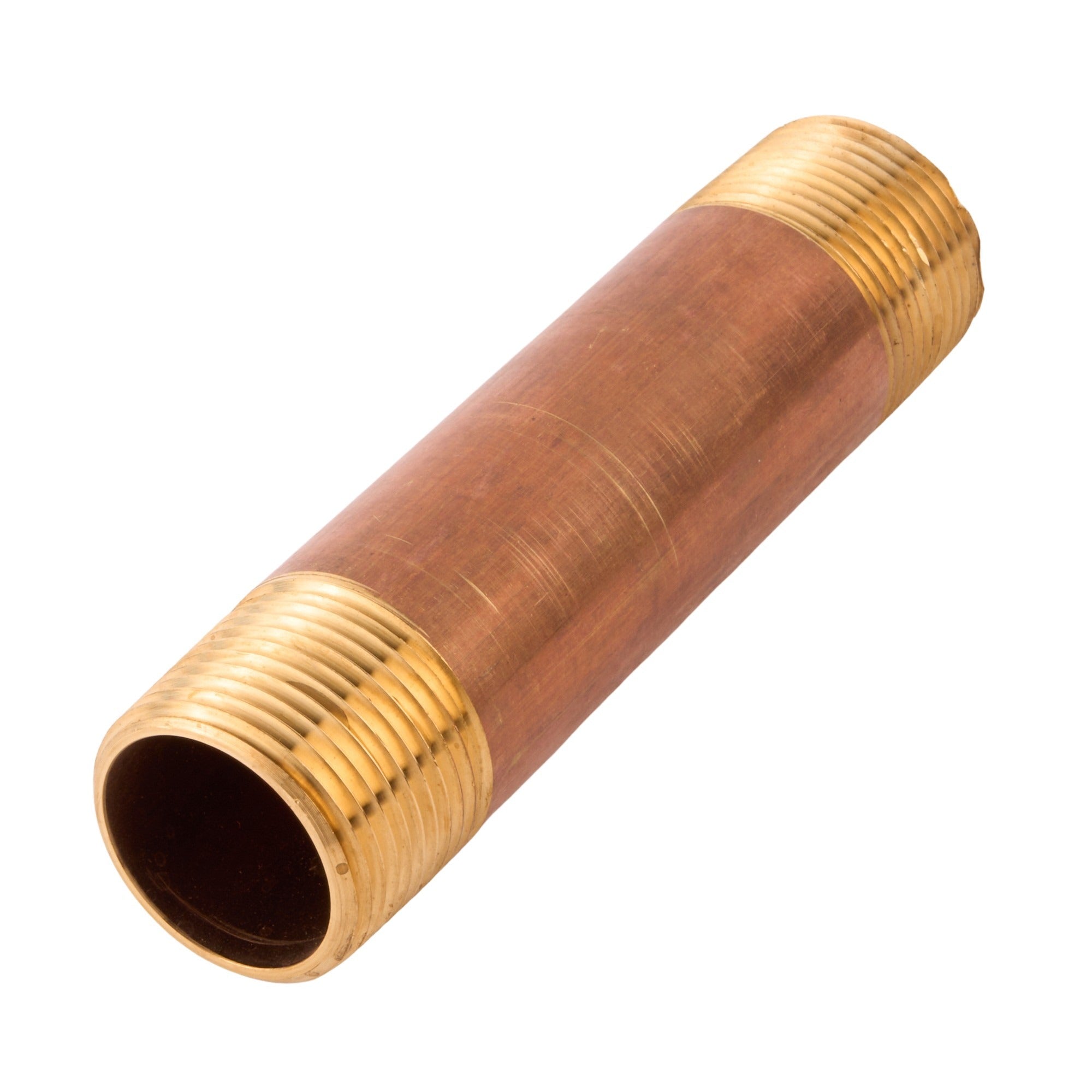 Brass Nipple (Lead Free) 1" x 5"
