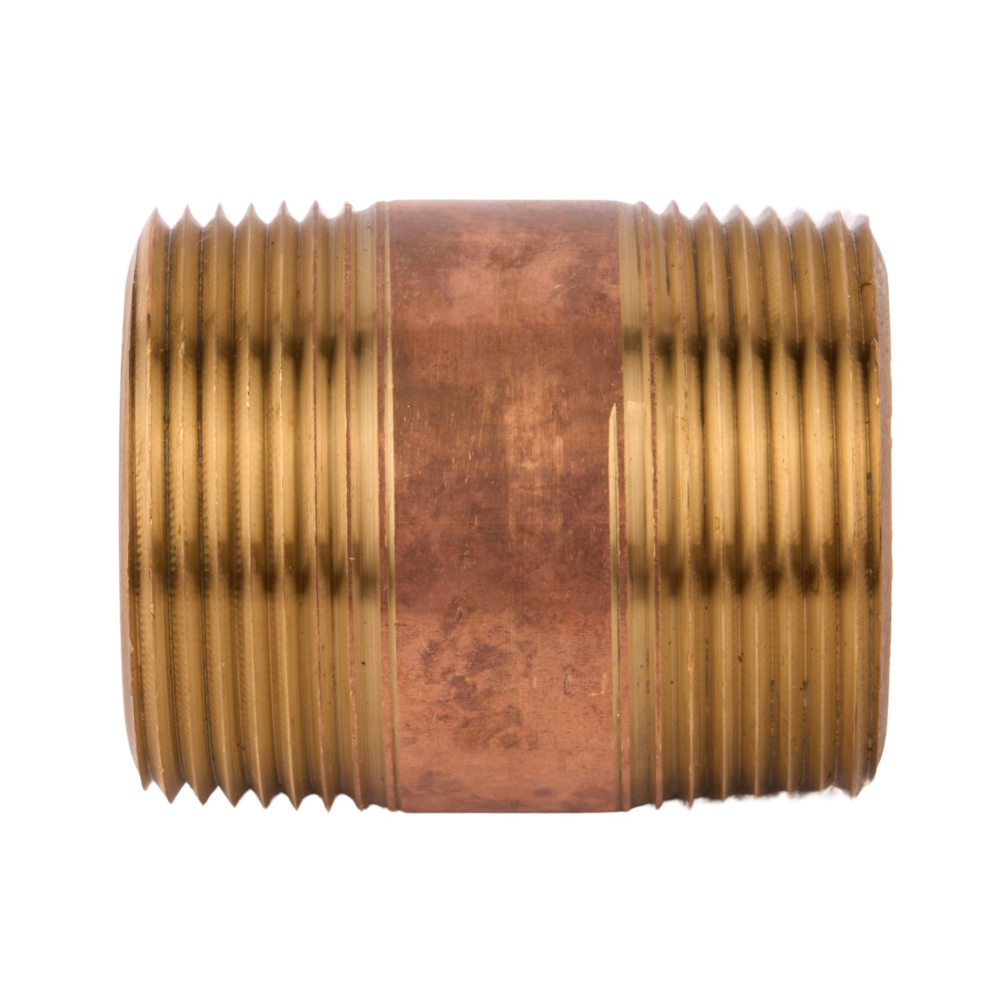 Brass Nipple (Lead Free) 1-1/4" x 2"