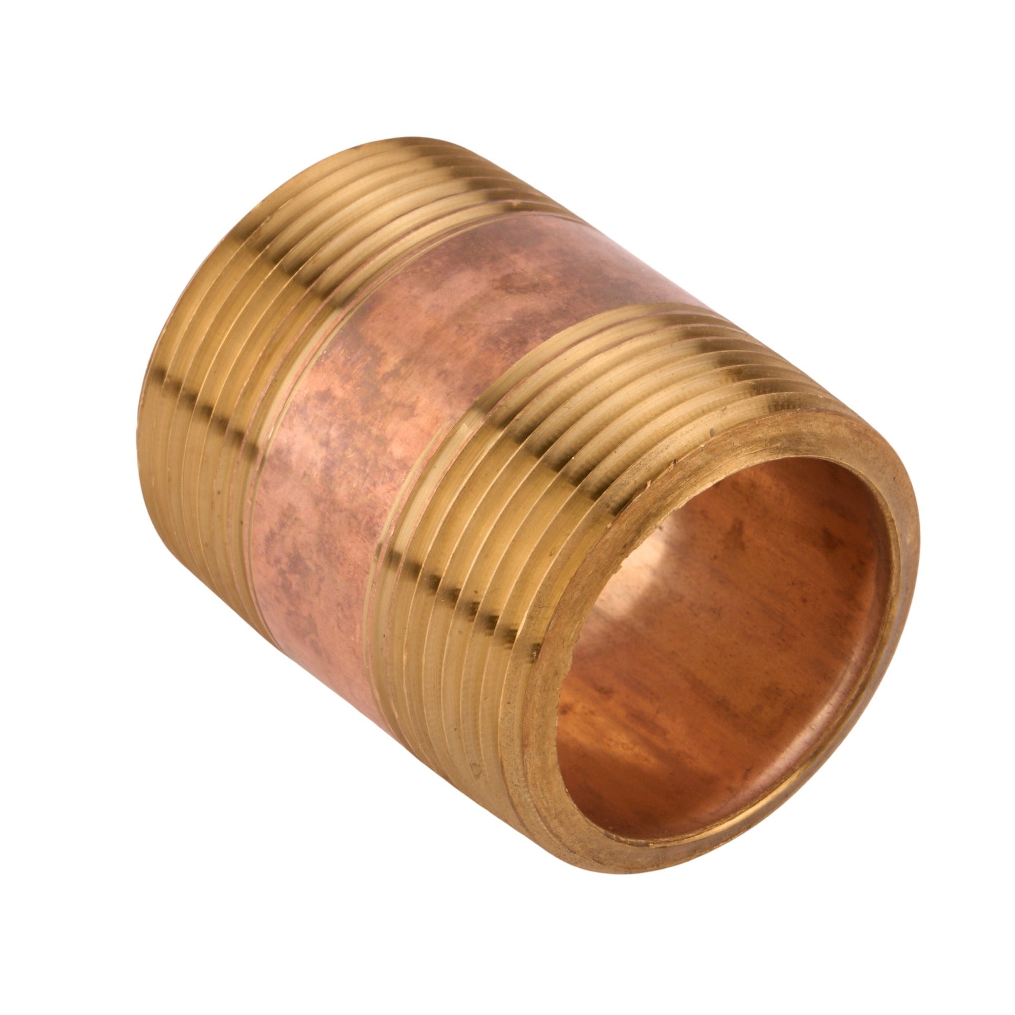 Brass Nipple (Lead Free) 1-1/4" x 2"