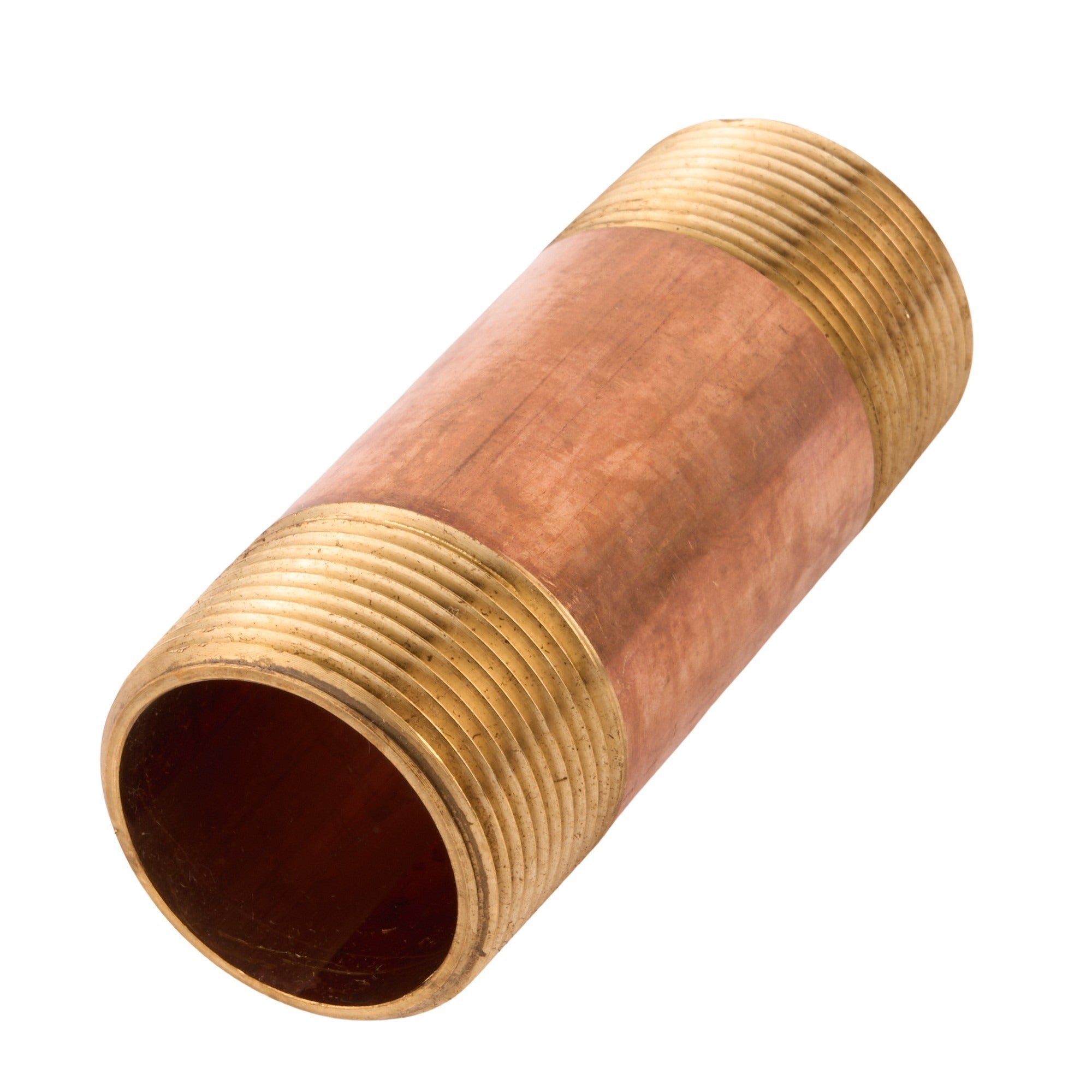 Brass Nipple (Lead Free) 1-1/4" x 4"
