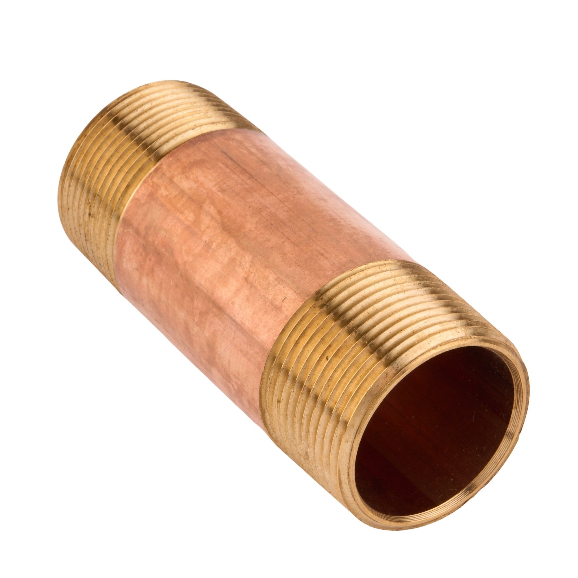 Brass Nipple (Lead Free) 1-1/4" x 4"