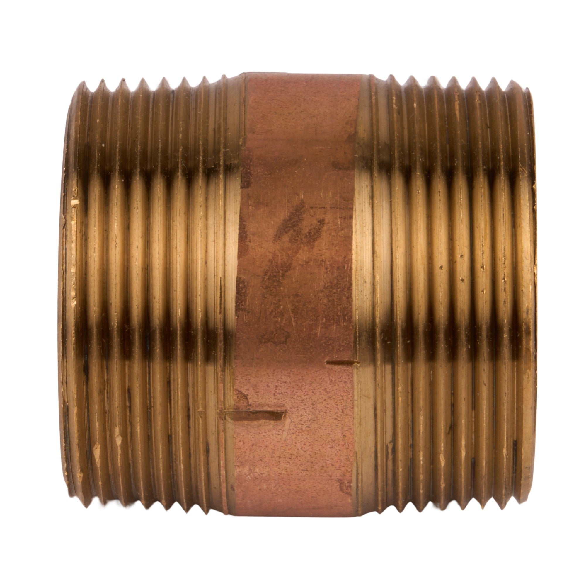 Brass Nipple (Lead Free) 1-1/2" x 2"