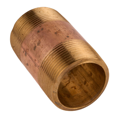 Brass Nipple (Lead Free) 1-1/2" x 3"