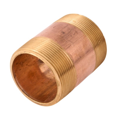 Brass Nipple (Lead Free) 2" x 3"