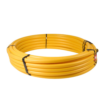 SDR 10 Underground Yellow Polyethylene Gas Pipe 1/2" x 100'