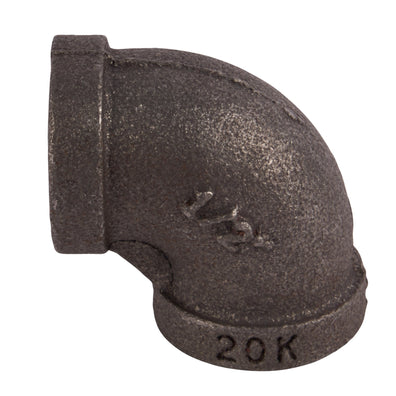 Black 90° Elbows 1/2"
