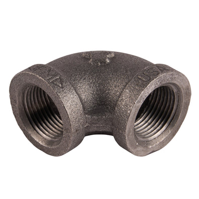 Black 90° Elbows 3/4"