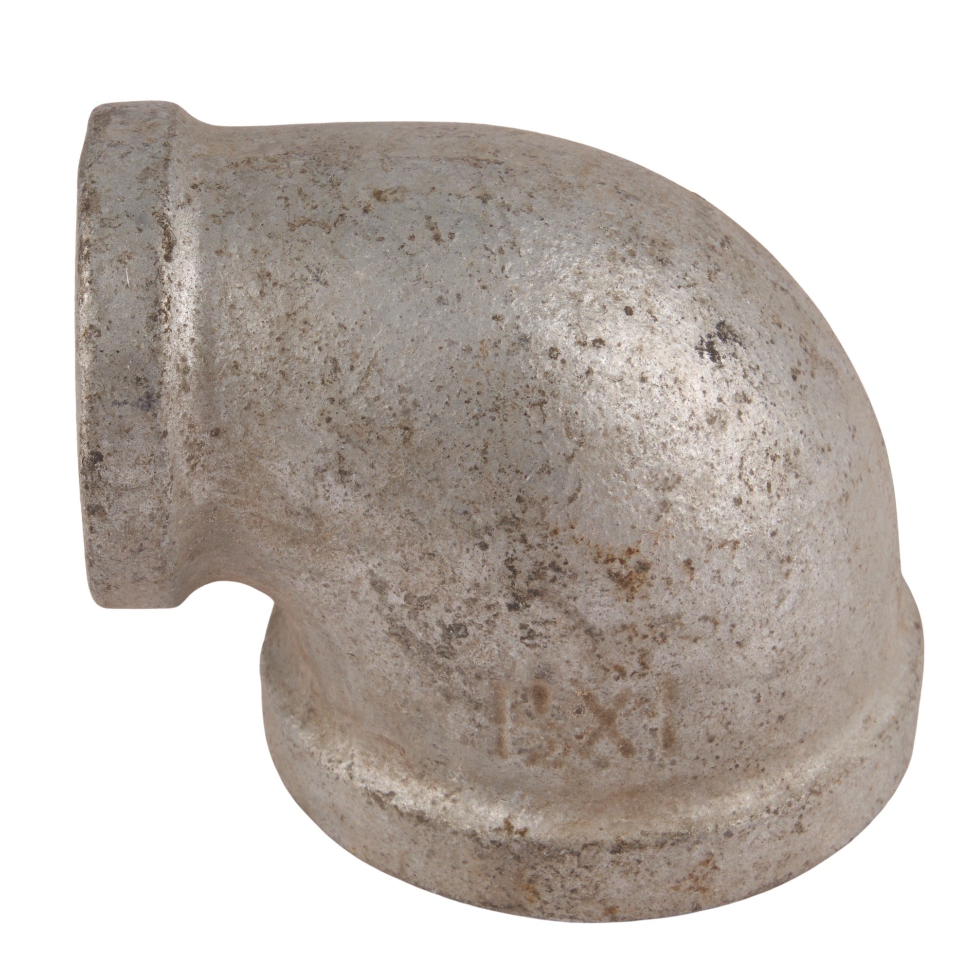 Galvanized 90° Elbow 1-1/2" x 1"