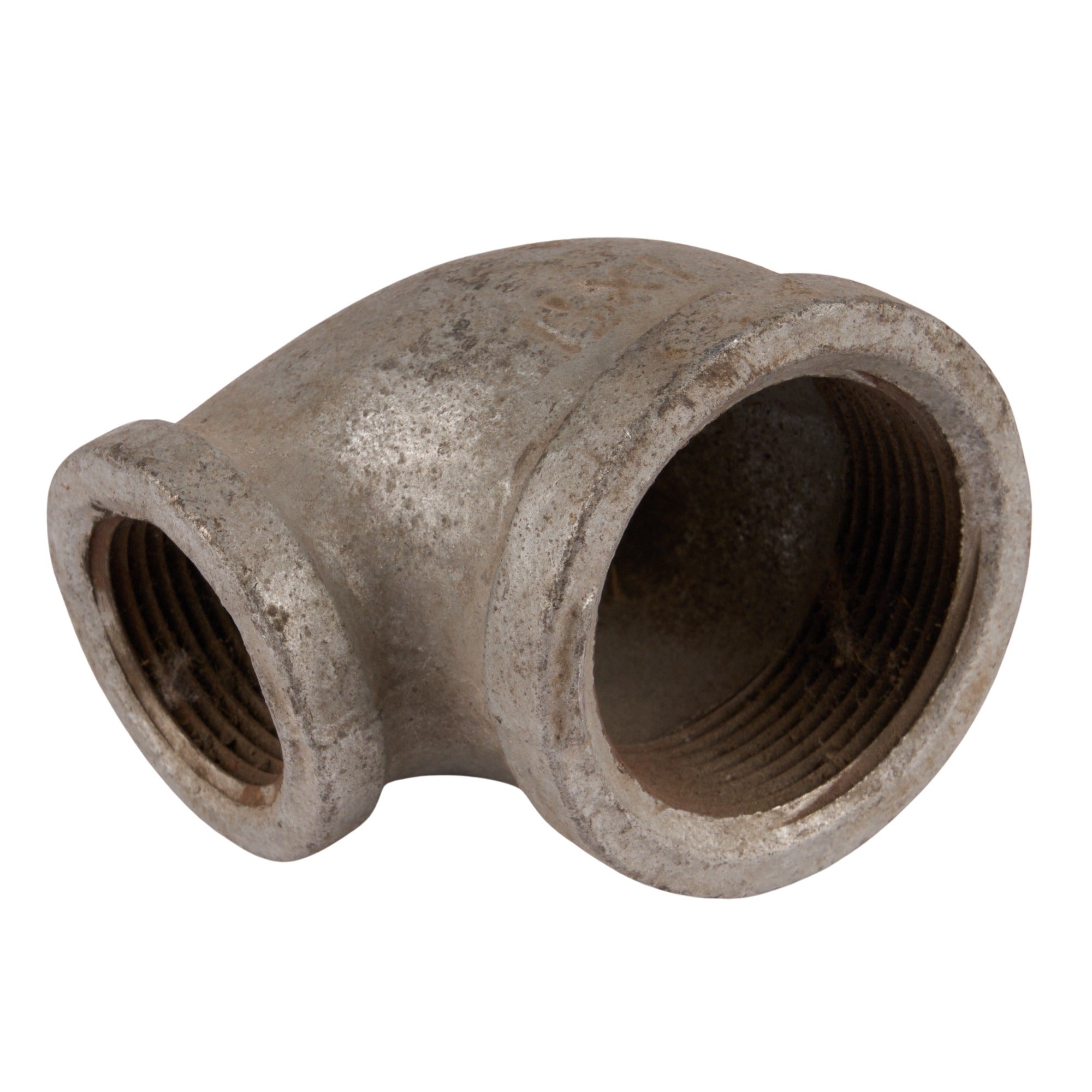 Galvanized 90° Elbow 1-1/2" x 1"