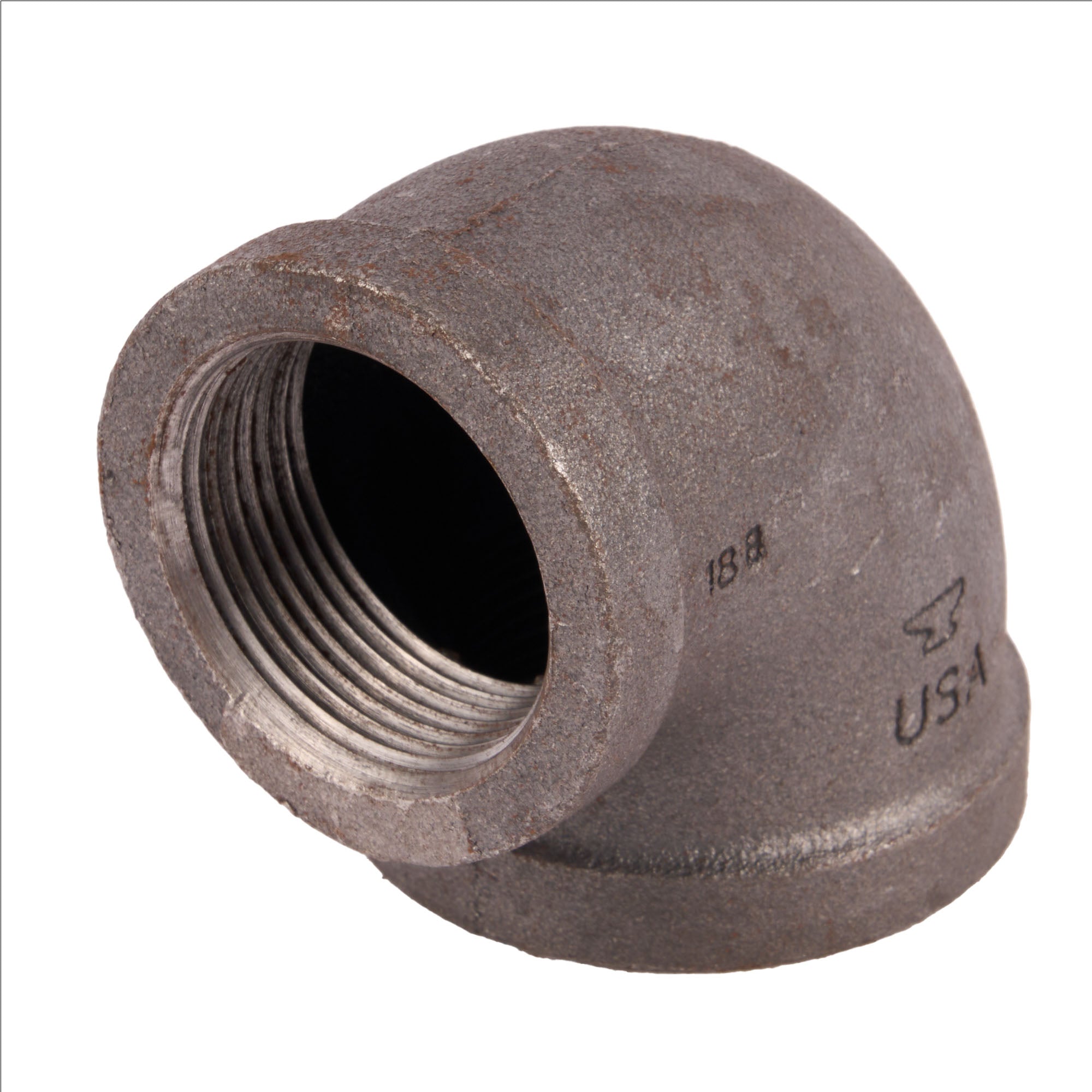 Black 90° Elbows 1-1/2" x 1-1/4"