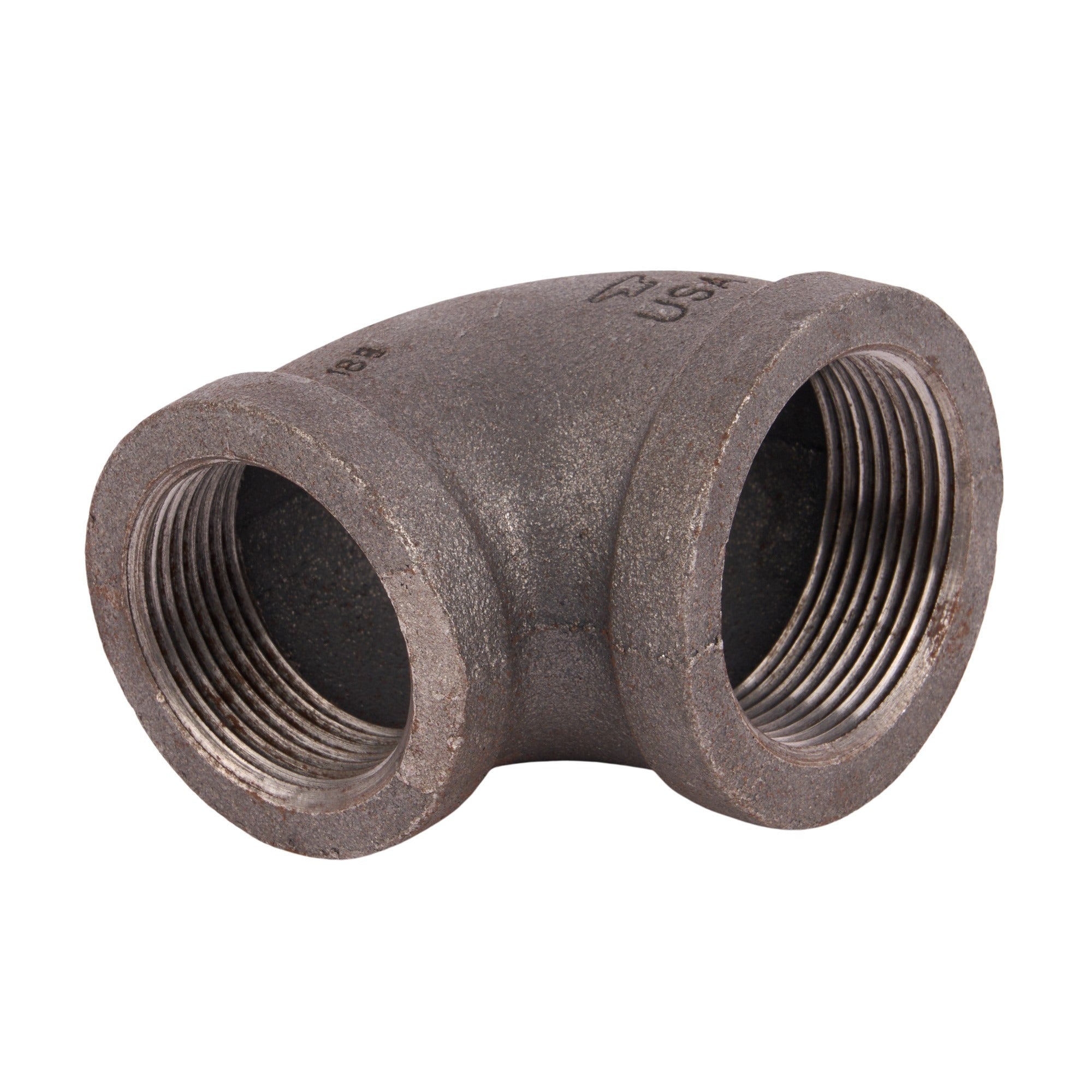 Black 90° Elbows 1-1/2" x 1-1/4"