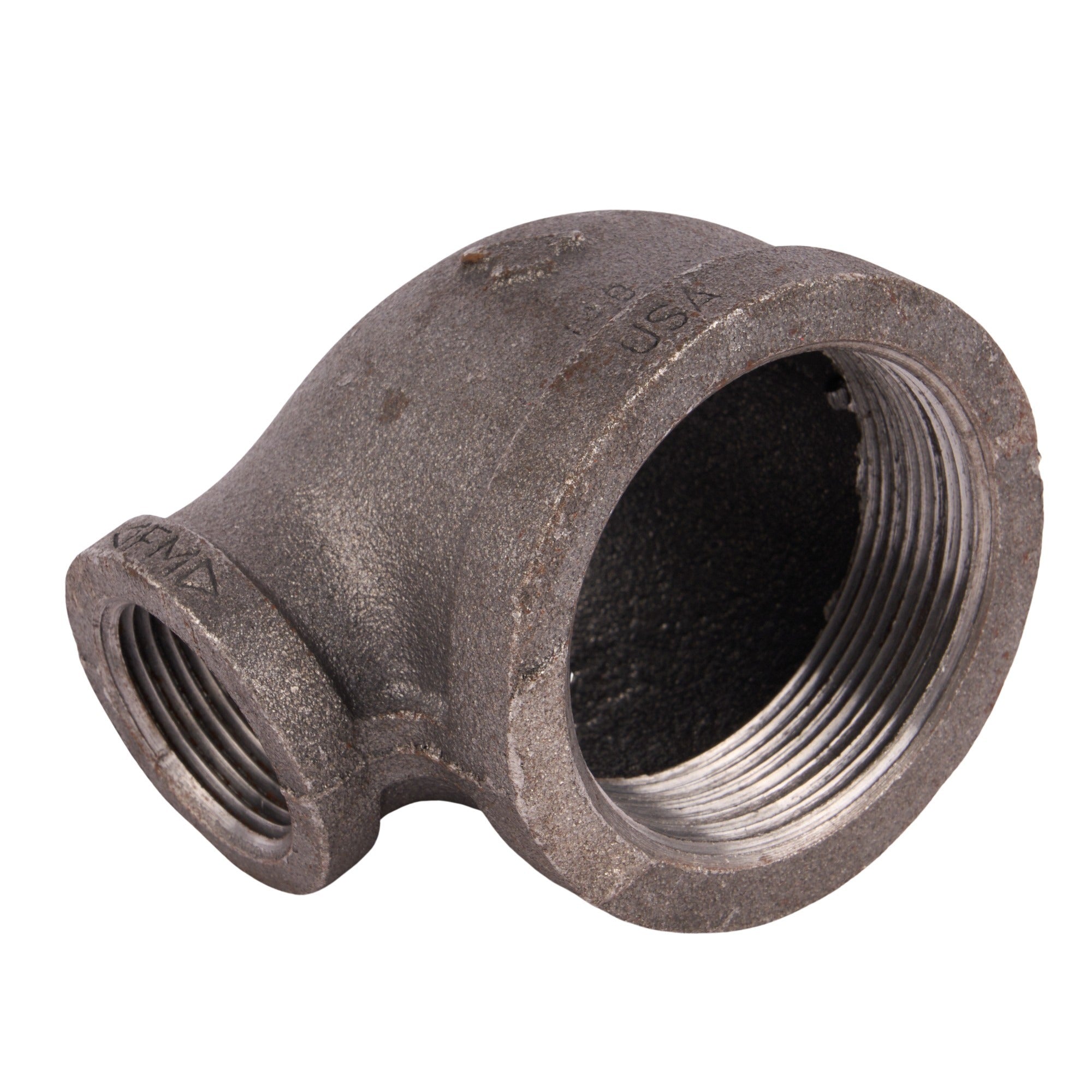 Black 90° Elbows 2" x 1"