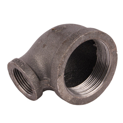 Black 90° Elbows 2" x 1"