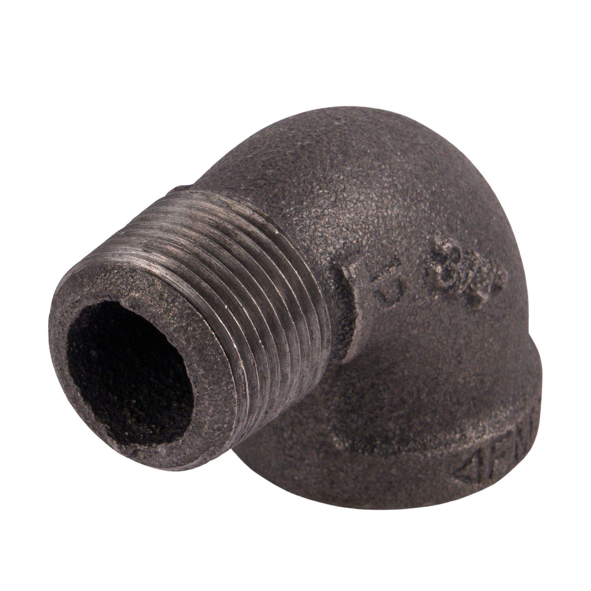 Black 90° Street Elbows 3/4"