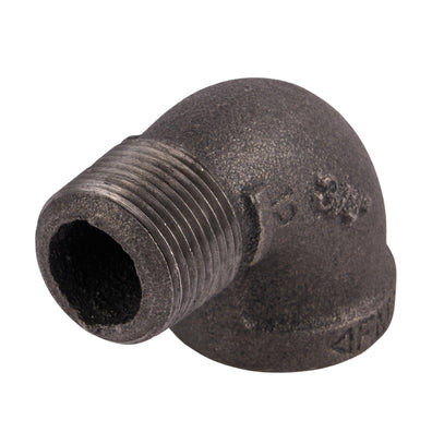 Black 90° Street Elbows 3/4"