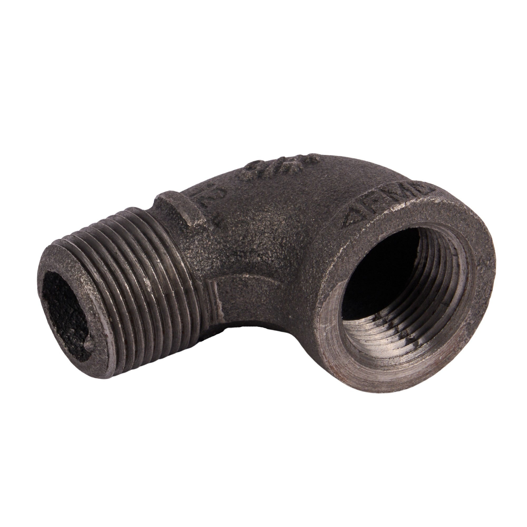 Black 90° Street Elbows 3/4"