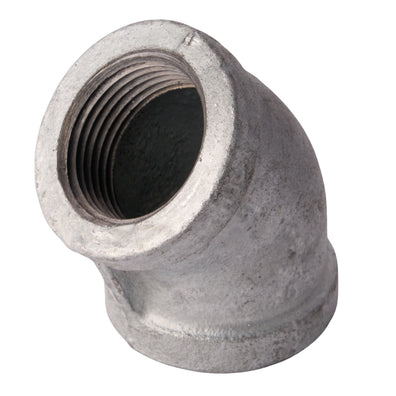 Galvanized 45° Elbow 1"
