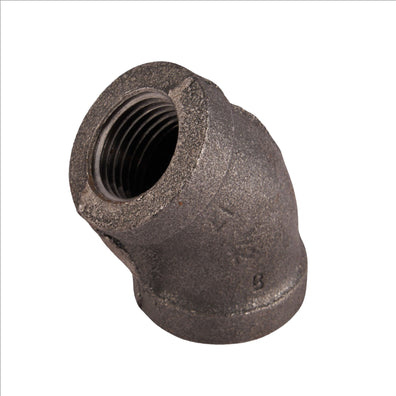 Black 45° Elbows 1/2"
