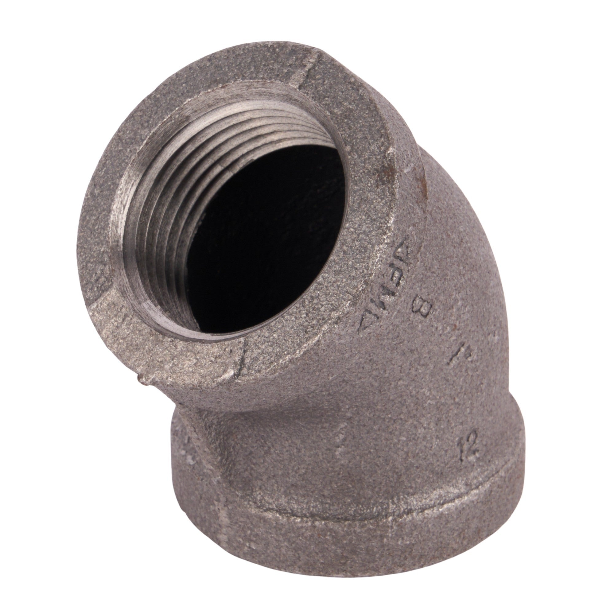 Black 45° Elbows 1"