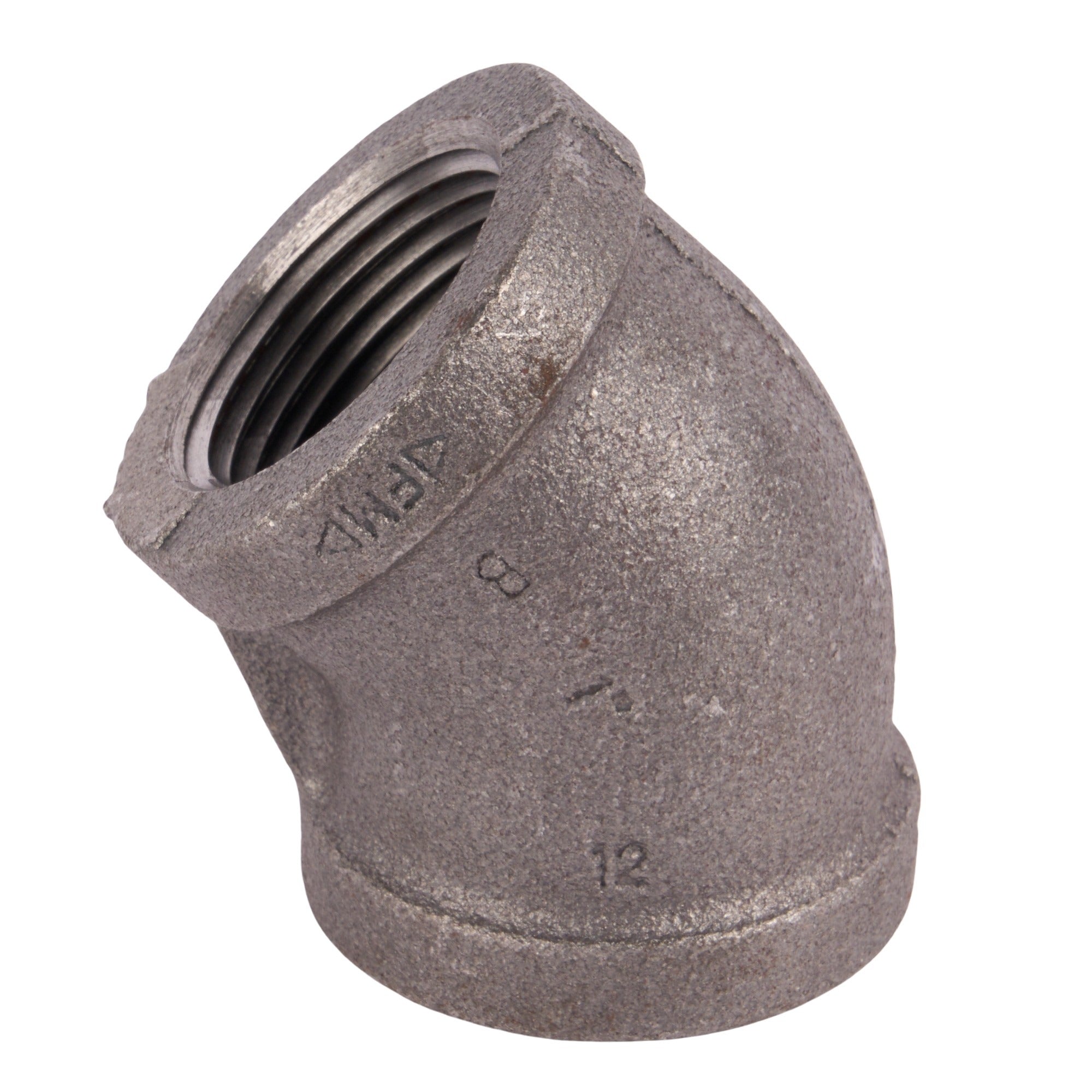 Black 45° Elbows 1"