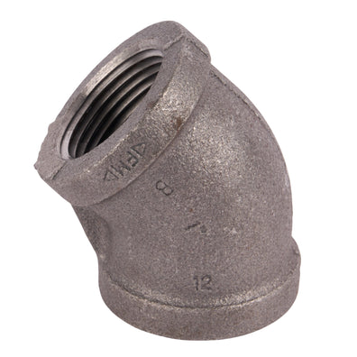 Black 45° Elbows 1"