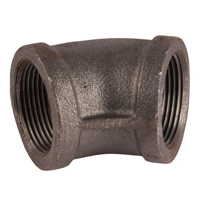 Black 45° Elbows 1-1/4"