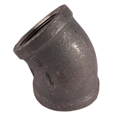 Black 45° Elbows 1-1/2"