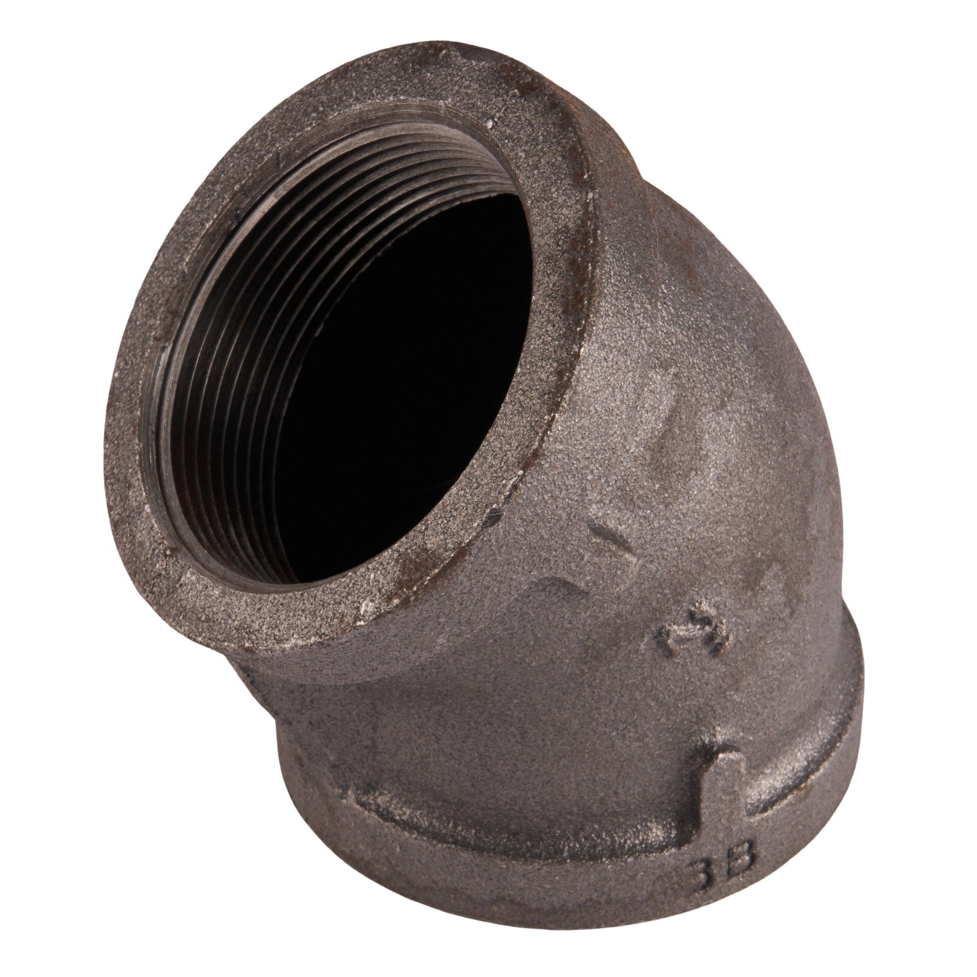 Black 45° Elbows 2"