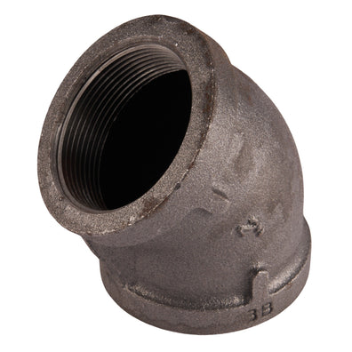 Black 45° Elbows 2"