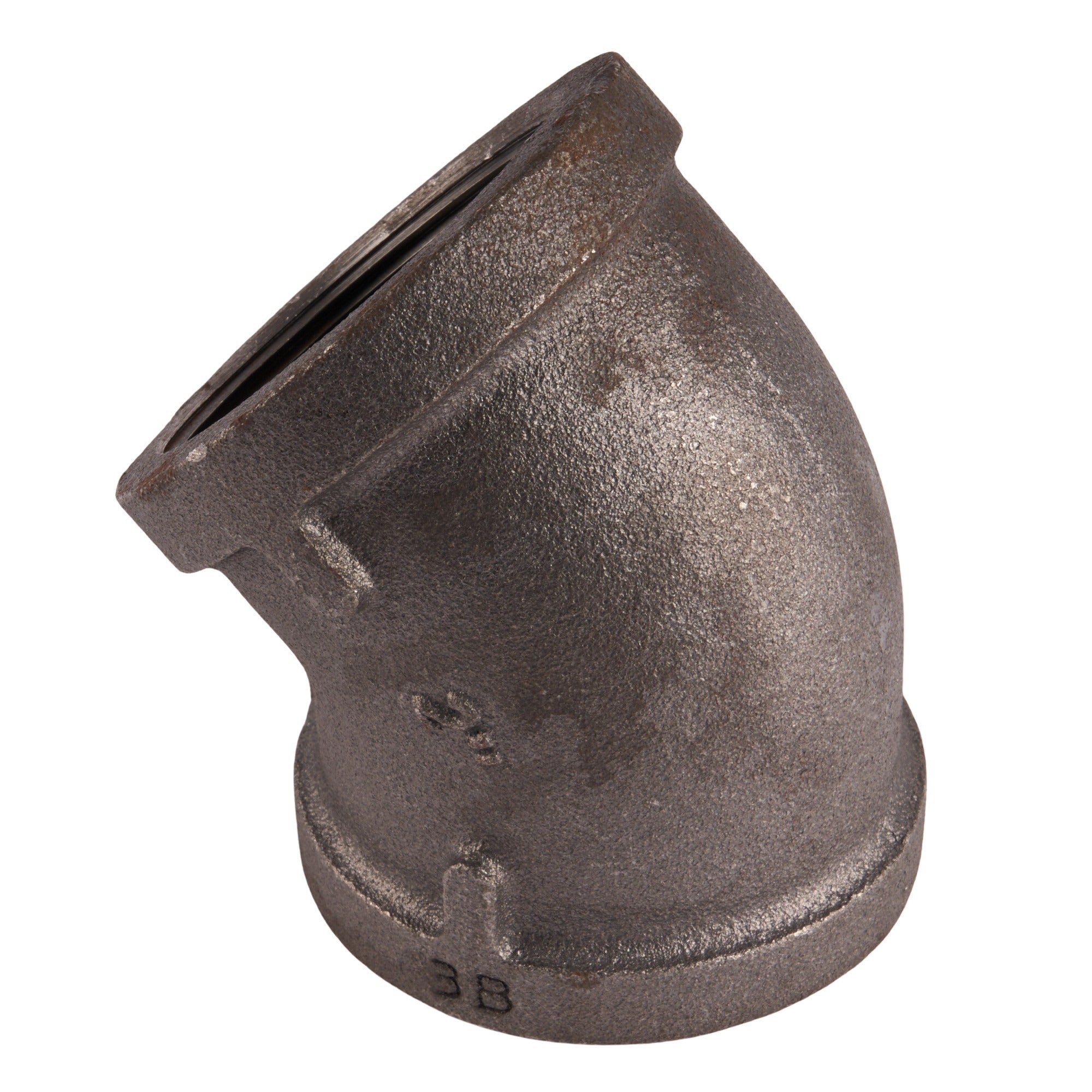 Black 45° Elbows 2"