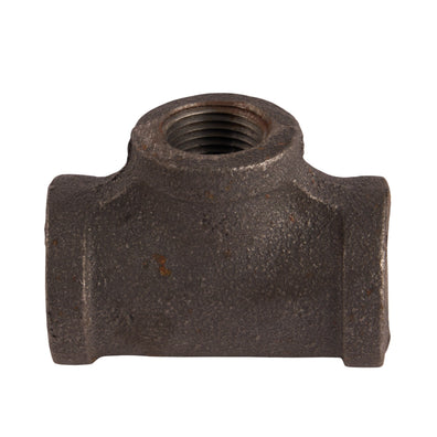 Black Reducing Tees 1/2" x 1/2" x 3/8"