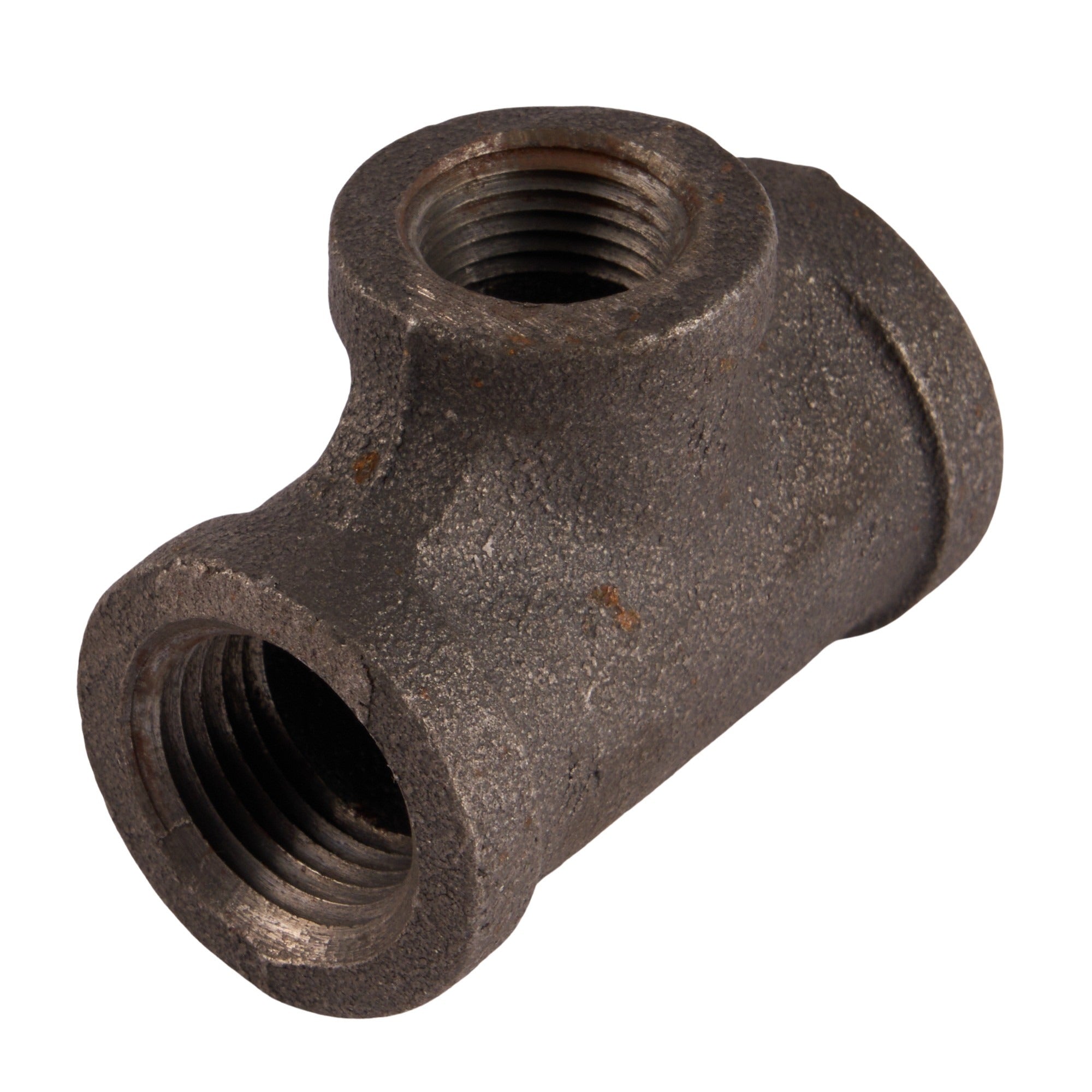 Black Reducing Tees 1/2" x 1/2" x 3/8"