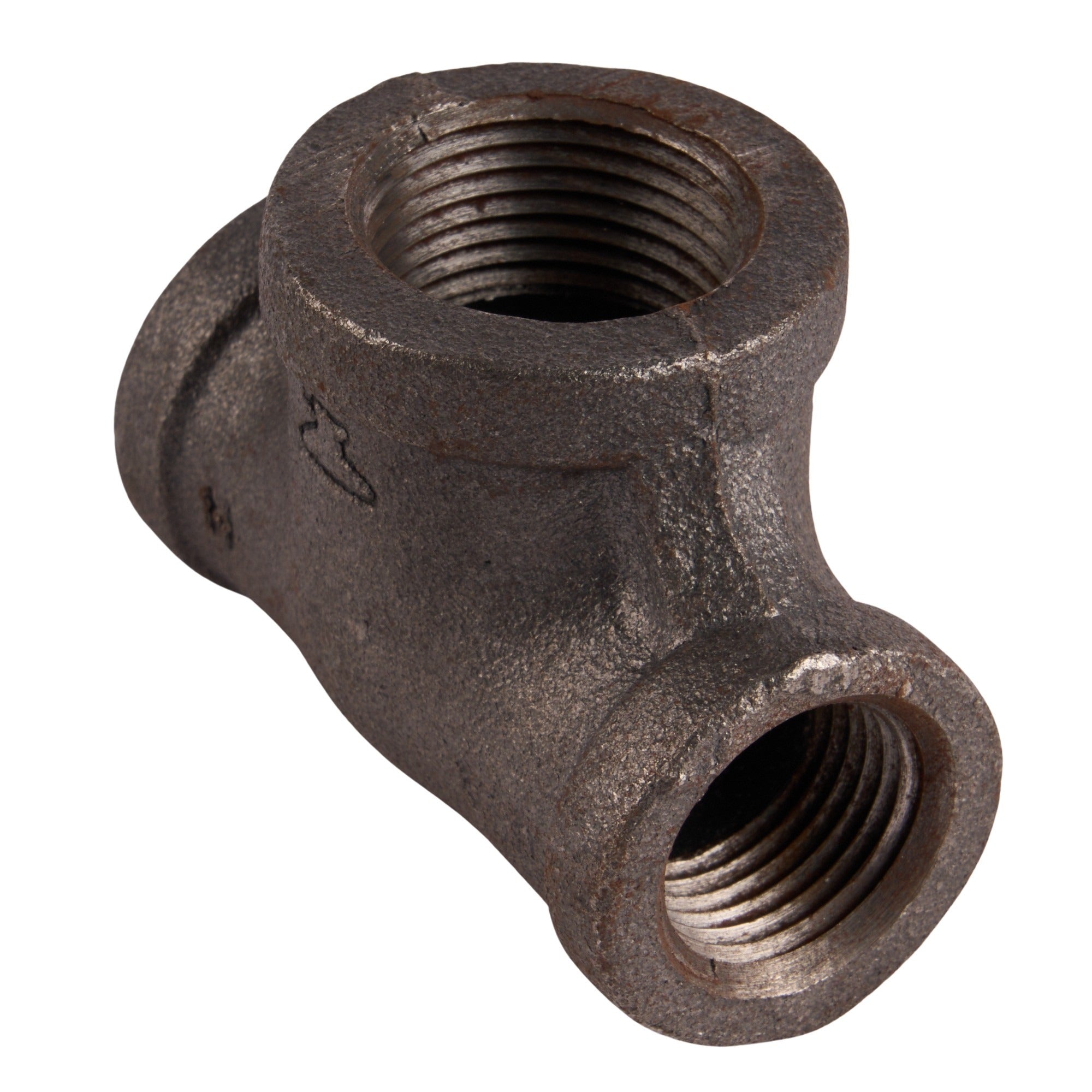 Black Reducing Tees 1/2" x 1/2" x 3/4"