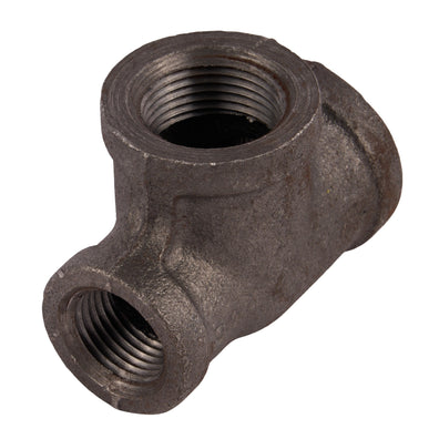Black Reducing Tees 3/4" x 1/2" x 3/4"
