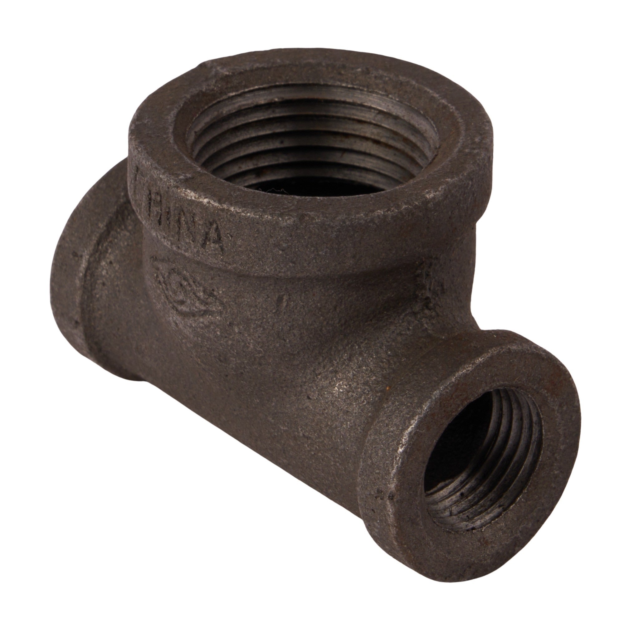 Black Reducing Tees 1/2" x 1/2" x 1"
