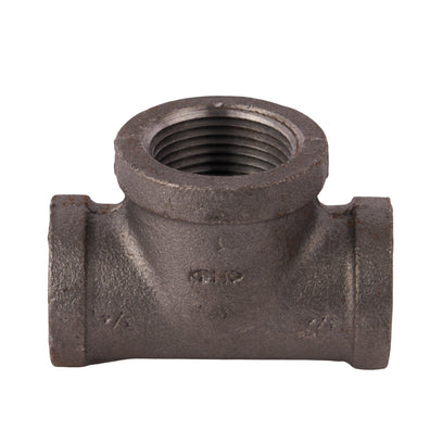 Black Reducing Tees 3/4" x 3/4" x 1"