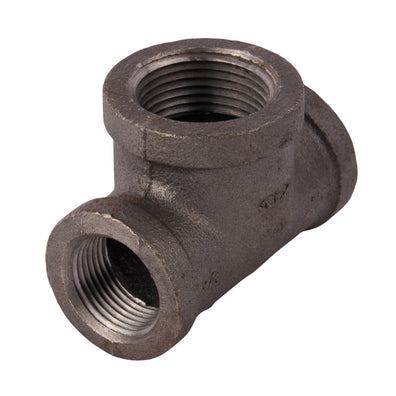 Black Reducing Tees 3/4" x 3/4" x 1"