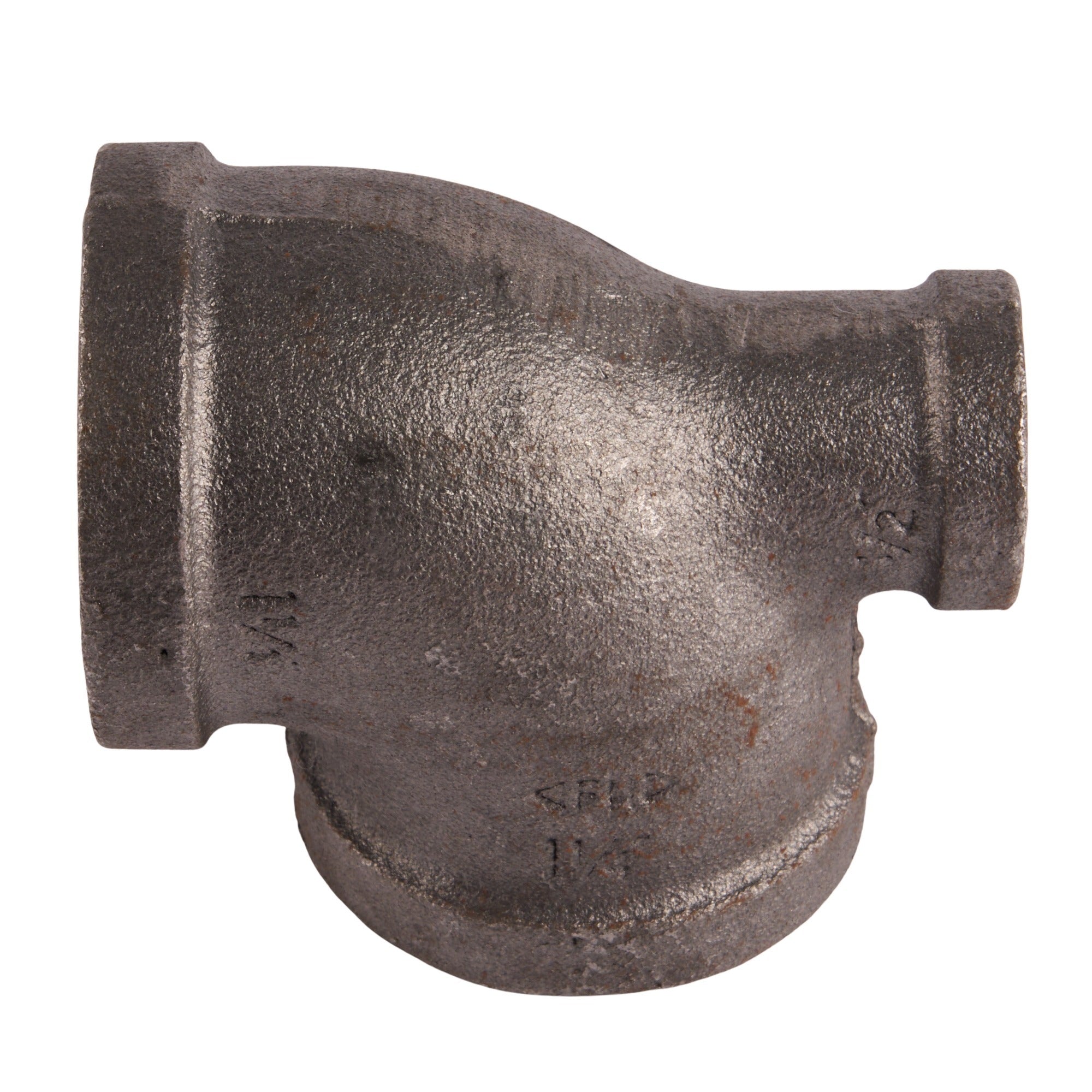 Black Reducing Tees 1-1/4" x 1/2" x 1-1/4"